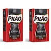 2 Pilao Roasted and Ground Extra Strong Coffee 17.6oz