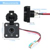 VORZOKISPL RV Waterproof Cable Pass Through Panel Mount for Starlink