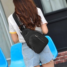 NICOLE&DORIS fashion brand girls backpack new MINI backpack Small fresh style, practical and convenient Washed Dark Blue