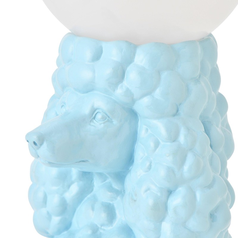 Francfranc Blue New Life Light Light French Dog Lamp