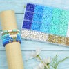 2064 Pcs Clay Beads Bracelet Making Kit, Flat Preppy Beads