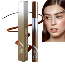 Liquid Eyebrow Pen and Brush Eyebrow Pencil,Waterproof Eyeb/row Pencil,Eyebro/w Pe/n,Long-Lasting for Natural-Looking Full Br/ows,Microblading Eye/brow P/en,Brow Pe/ncil