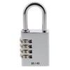 Burg Wächter 90 40 Chromo SB 40MM ALUM COMBI PADLOCK