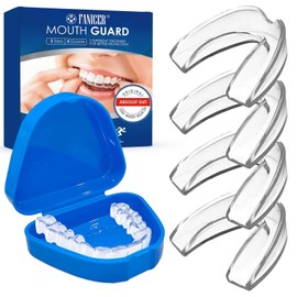 4 Pieces 2 Sizes Night Grinding Splint Soft Material Comfortable