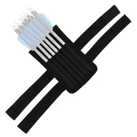 X-Bow FMA Bolt Holder - Forearm Quiver for Adder Bolts; The Bolts sit firmly in the quiver in their holders and cannot fall out during normal movements.