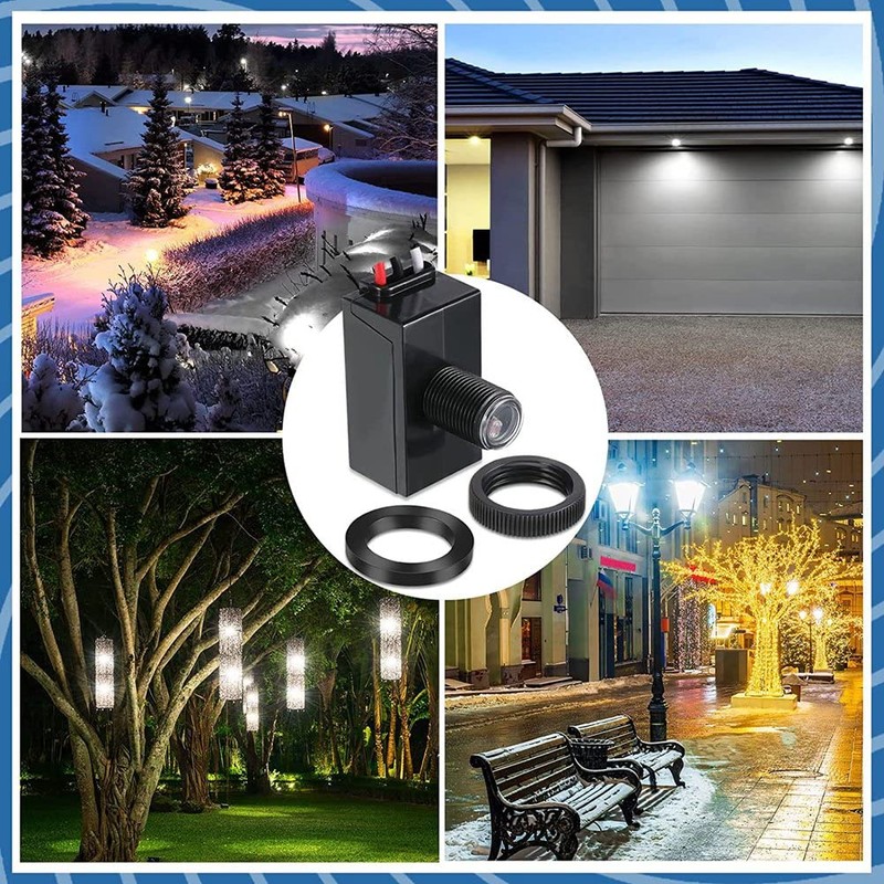 Grnlucja 6 Packs Dusk to Dawn Sensor For Outdoor Lighting