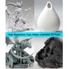 8K 22um Resolution SuperFast Water Washable Resin, 0.5 Sec. (50um),
