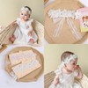 YINKE Baby Hair Band, 4-piece Set, Baby Lace, Flower, Hair