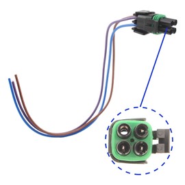 MOTOALL Converter TCC 700R4 4L60 Connector Pigtail Wiring Harness TPI TBI Camaro C1500 K1500 1984-1993 OEM Tooling WPTCC10