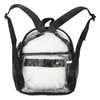 Clear Backpack Waterproof Heavy Duty Fashionable Eco Friendly PVC Transparent