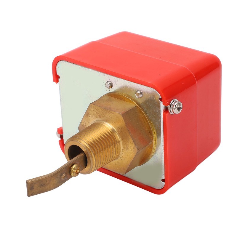 Water Flow Switch Paddle Control Brass SPDT Contacts 15A Flow