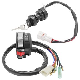 M MATI Start Stop Headlight Switch & Ignition Key Switch for Yamaha Timberwolf 250 Bear Tracker 250 1994-2000 4BD-83973-19-00 4BD-83973-10-00 4GB-82510-12-00