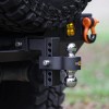 LOCAME Adjustable Trailer Hitch 2-Inch Receiver 6-Inch Drop/Rise Tow Hitch