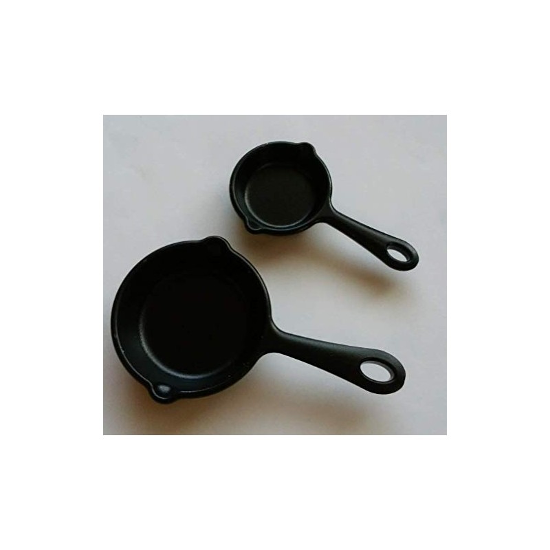 Inomata Measuring Spoon Skillet Black