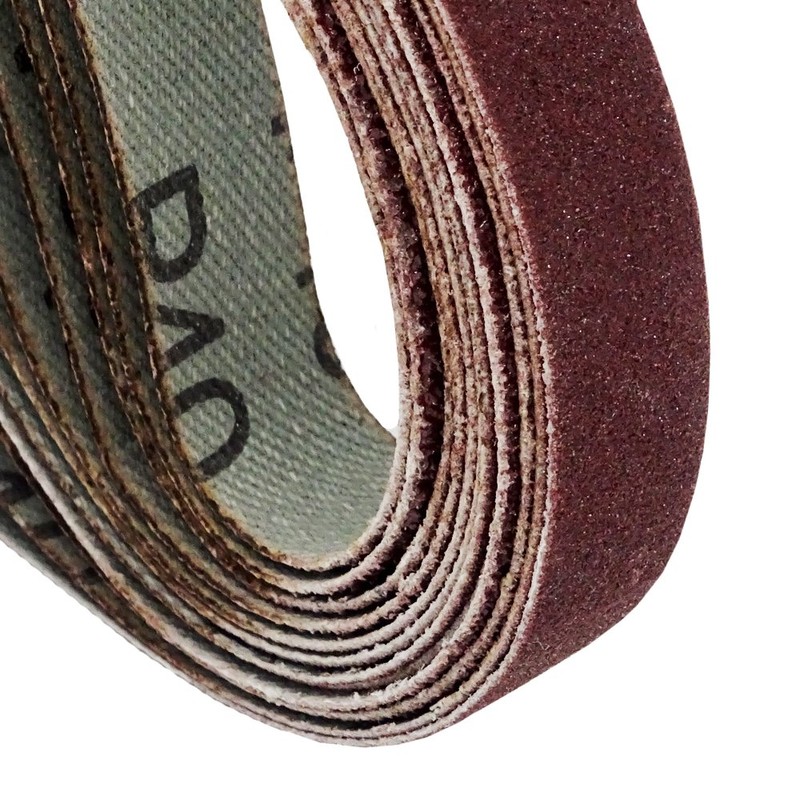 SBS Pack of 48 Sanding Belts 13 x 451 mm