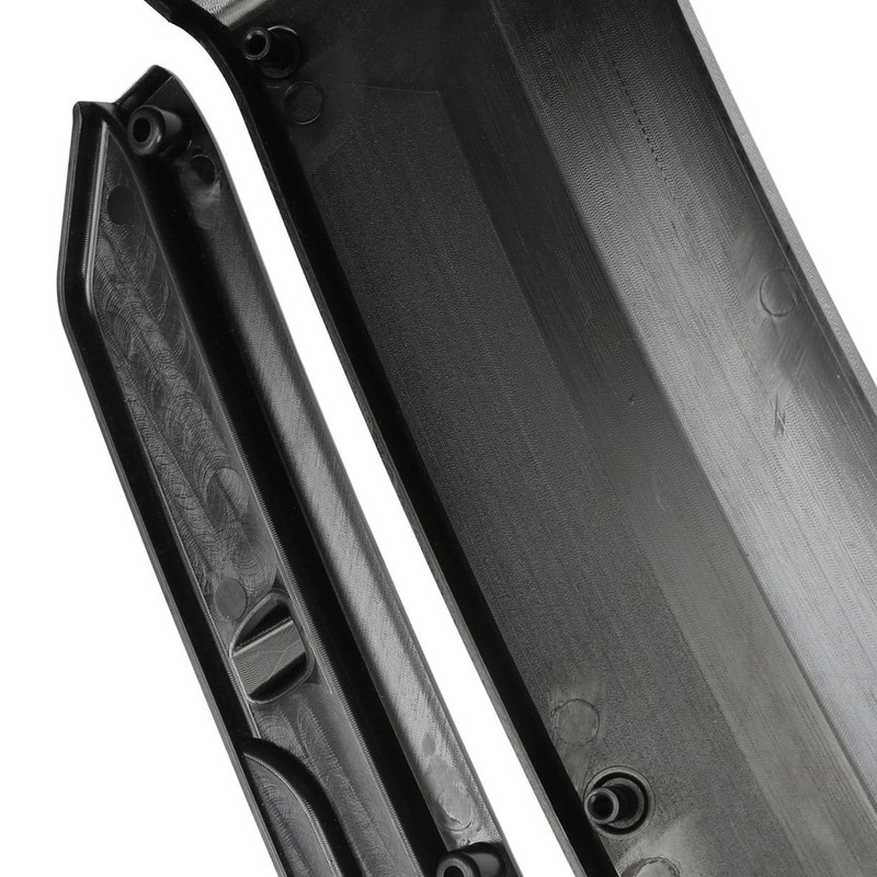 AOKAILI 4PCS Glossy Black Front Bumper Body Kit Chin Spoiler