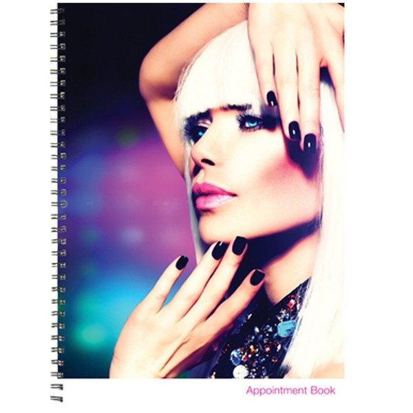 BURMAX Salon Beauty Hair DL Pro 4 Column Appointment Book - BK-DLC203