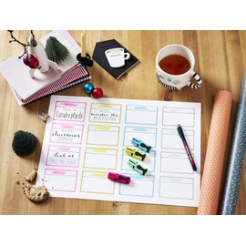 edding edding 7 Mini Textmarker - Pastell-Farben - 5 highlighter pens - Keilspitze 1-3 mm - Textmarker klein in trendigen Farben - für Bullet Journal, Schule, Uni oder Büro