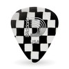 D'Addario Accessories Checkerboard Celluloid Guitar Picks, Medium, 10 Pack