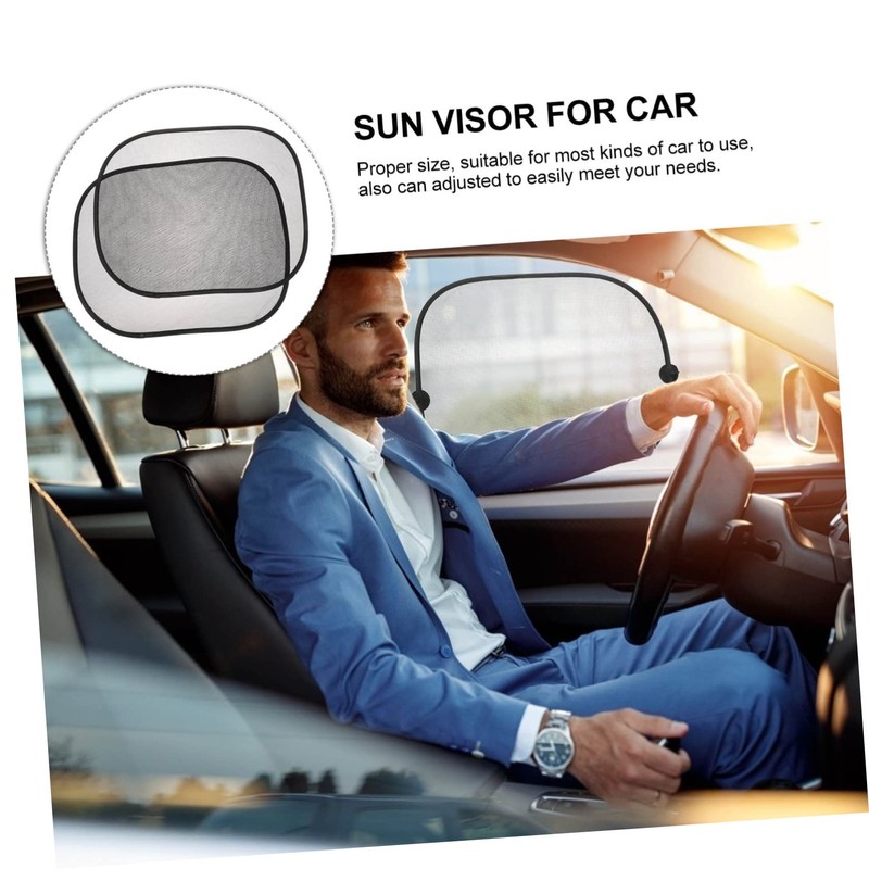Alipis Car Window Sunshade Windshield Visor Shades Automotive Side Window