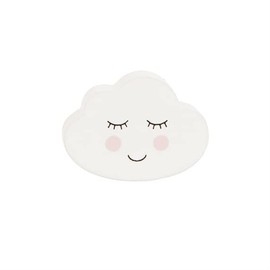 Sass & Belle Sweet Dreams Cloud Drawer Knob White