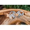 WINDALF ALIJA Boho Earrings Diameter 1.2 cm Celtic Triskele Life