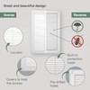 Vent Systems 6" x 10" Inch (Opening Dimensions) Plastic White