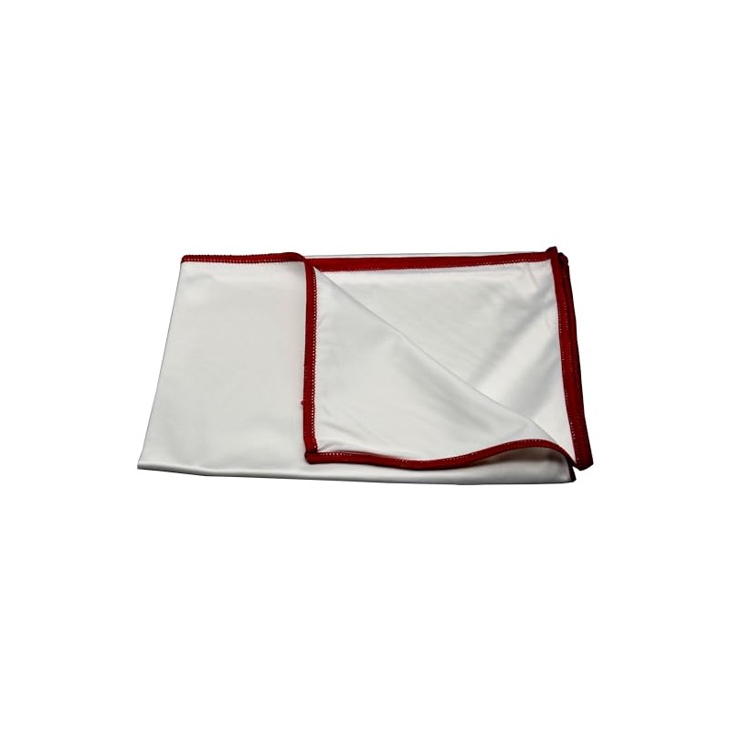 ROTWEISS 8006 TOP-Silk Microfibre Cloth 70 x 50 cm White