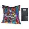1 Sequin Pillowcase, 1 Felt Bag, Decorative Pillowcase, Rainbow Pillowcase,