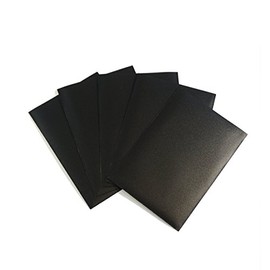 Arkero-G® Small Classic Card Sleeves Black/Black (60 Black Card Sleeves) - YuGiOh Japanese Size