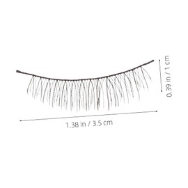 TOVINANNA 10pairs Handmade False Eyelashes Soft Voluminous Makeup Lashes for Natural Look Reusable and Easy to Apply for Professional Home Use