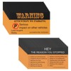 PATIKIL Bad Parking Cards Attention to Parking Cards, 100 Pack