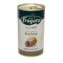 Fragata Green Olives Stuffed with Anchovy, 350g