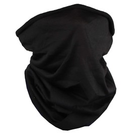 Motique Accessories Solid Seamless Tube Bandana Neck Gaiter