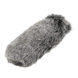 Dpofirs Professional Windproof Windshield Wind Muff for Videomic Video Microphone Microphone Fur Windscreen Outdoor Wind Protection Mic Windscreen Muff Fur Custom Fit