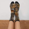 HYEECR Camo Hunting Deer Bear Moose Turkey Duck Casual Socks