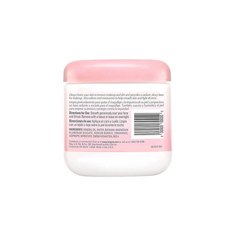 JERGENS Crema Facial Multiuso 3 en 1 Limpia, Quita el