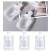 15 Pieces Travel Size Refillable Empty Squeeze Pouch,Refillable Travel Bottles