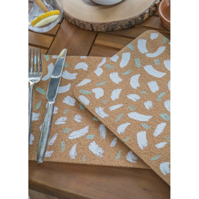 Creative Tops 4-Piece Cork Placemat Set
