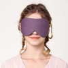 Soft strap adjustable sleep mask for all seasons Choose 1 Pink Purple