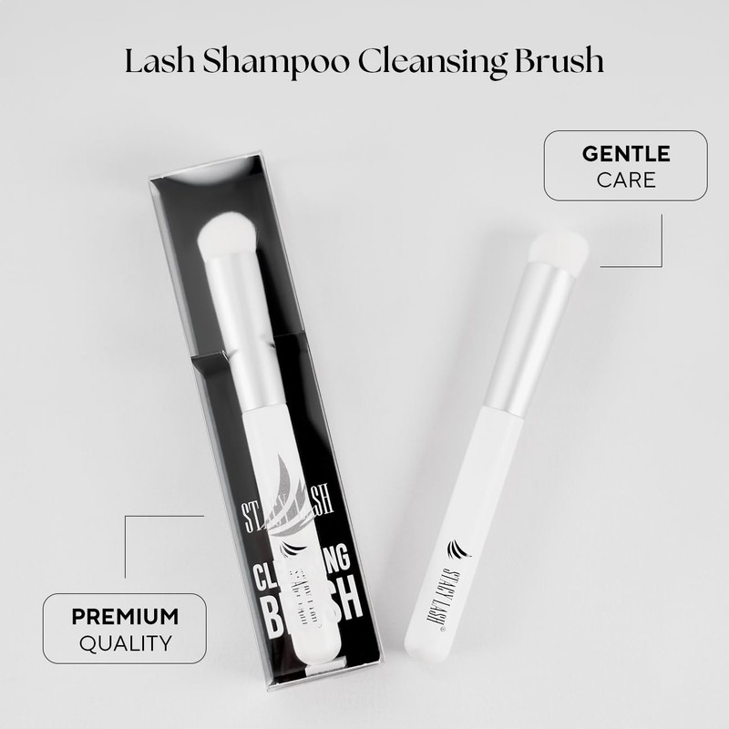 STACY LASH Eyelash Brush for Cleansing | Lash Bath Cleaning