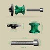 M6 *1.5 Thread CNC Billet Swing Arm Spools Sliders Stand