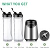 La Reveuse Smoothie Blender Personal Size 300 Watts with 2