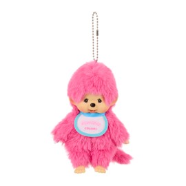 Sekiguchi Monchiguchi Colors Key Chain, Berry Pink, 203345 H 5.3 x W 3.3 x D 2.2 inches (13.5 x 8.5 x 5.5 cm)