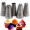 Piping Tips Large Cake Decorating Tools, 5 Pack Cake Piping