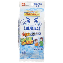 LEC N00021 Rec Heated Rescue Gekike-kun Body Cool Sheet (20 Sheets x 2P)