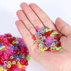 Loom Bands, Pack of 200 Loom Bands Accessories, Colourful Clasps,