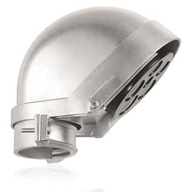 Airmont Products AP-10560, Aluminum Cast Service Entrance Cap, Clamp On Type, 1/2 Inch, For Use With IMC, EMT, or Rigid Conduit, Bar Type Clamp, Weather Resistant Weatherhead