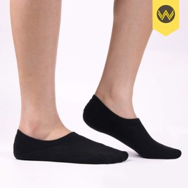 No Show Socks Mens 7 pares Algodón fino antideslizante de corte bajo para hombre Invisible Casual Calcetines