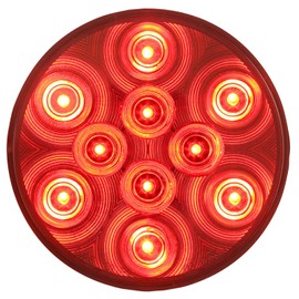 Optronics STL43RBP Red 4" Round Sealed LED Lights
